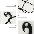 thumbnail image 3 of Miangastore Large Cargo Net Storage Organizer Car Net Car Transport Accessories (Black), 3 of 8