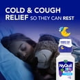 thumbnail image 5 of Vicks NyQuil Kids Cold + Cough Syrup, Children's Cold Medicine, Grape, 6 fl oz, 5 of 14