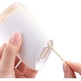 thumbnail image 2 of NETSENG Toothpick Holder,for Teeth Cleaning Plastic Toothpick Dispensers,Slider Unique Home Design Decor White, 2 of 5