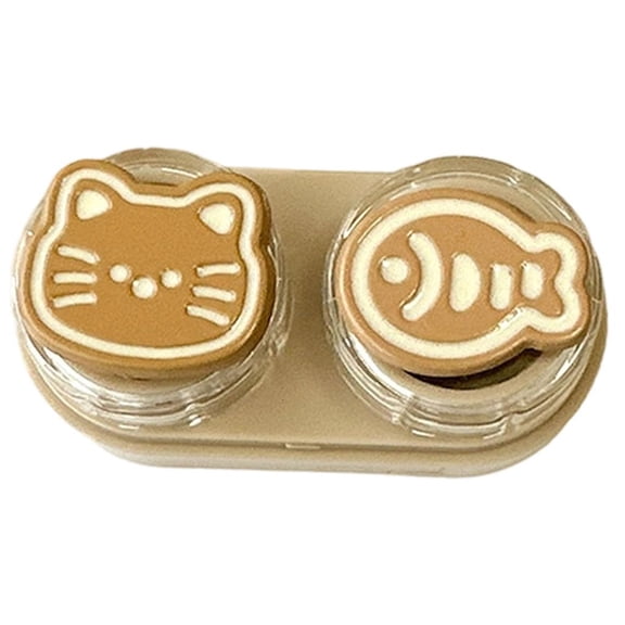 Giaone Contact Lenses Case Eye Contact Remover Plunger Suction Cup Travel Storage