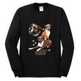 thumbnail image 2 of If It's Not a Boxer It's Just a Dog Gift | Mens Dog Lover Long Sleeve T-Shirt, Black, Small, 2 of 3