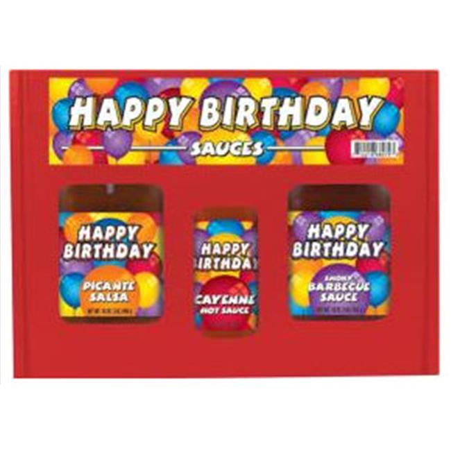 Hot Sauce Harrys HSH8079 HSH HAPPY BIRTHDAY Gourmet Gift Box Set 3