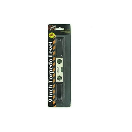 

Bulk Buys 3 Vials 9 x 1-1/8 Torpedo Level - Pack of 96