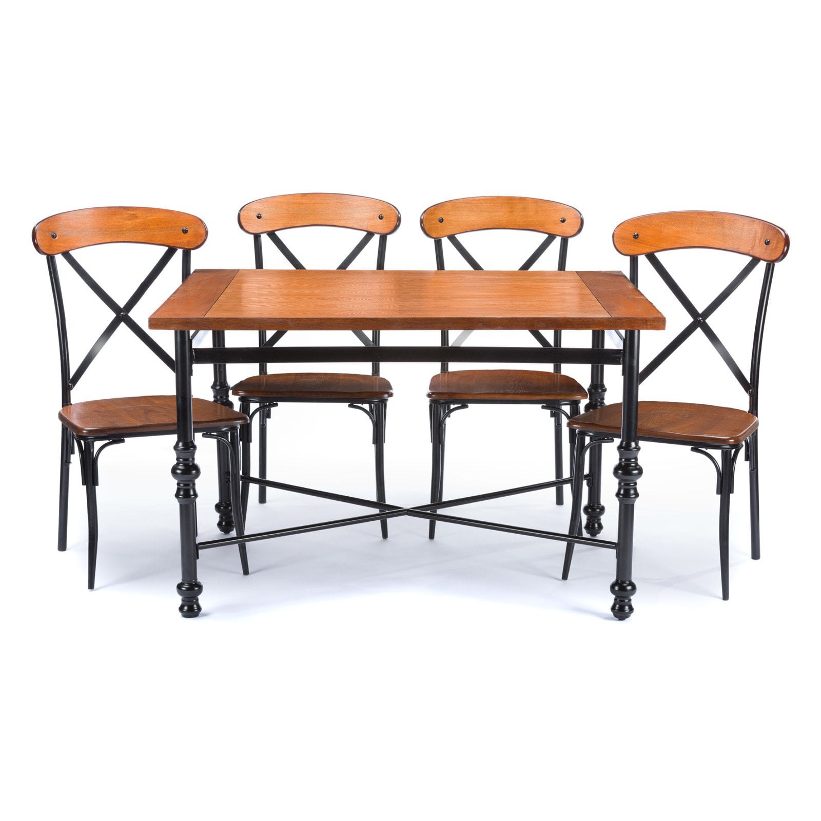 Baxton Studio Broxburn 5 Piece Rectangular Dining Table Set Baxton Studio Broxburn 5 Piece Rectangular Dining Table Set Com