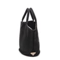 thumbnail image 4 of Pre-Owned Prada Black Large Canapa Bucket Tote Shoulder Bag Canapa Canvas, 4 of 10