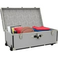 thumbnail image 5 of Seward Explorer Trunk with Wheels & Lock, Light Gray, 30-Inch, 5 of 5