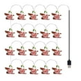 thumbnail image 2 of Oefntac Savings Christmas Decorations Snowman Santa Claus Christmas Tree Holiday LED Lights Flashing Light String, 2 of 2