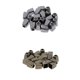 thumbnail image 1 of 40pcs 13 X 8 Mm Cordones de material cuero Tapas de Extremo de de Metal para Pulseras de Bricolaje Joyería, 1 of 9