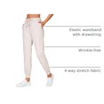 thumbnail image 4 of Pantalones Joggers CRZ YOGA 71 cm Estiramiento 4 Direcciones Blanco Lechoso Talla L, 4 of 6
