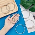 thumbnail image 5 of 6PCS Seamless Welding O-Ring 3" Smoothing Welded 304 Stainless Steel Round Rings Multi-Purpose Metal O Ring, 5 of 5