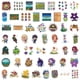 thumbnail image 2 of 50X Stardew Valley Steam NS Game Farm Characters Stickers Decal Graffiti Laotop, 2 of 5