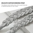 thumbnail image 6 of GETAJGHSD 2-Pack Grey Curtain Tiebacks Rope for Home, Hotels, and Window Decor Accessories, 6 of 7