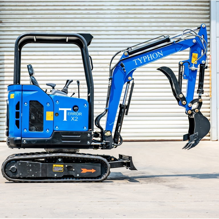 TYPHON TERROR X2 STORM Mini Excavator 2.5 Ton Diesel Kubota V1505