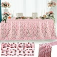 thumbnail image 5 of KQJQS Strawberry Glitter Table Runner 29 x 70 inches – Thin Gauze Fabric, Soft Transparent Material, Reusable Party Tablecloth for Wedding, Birthday, Engagement, Summer & Spring Decor, 5 of 6