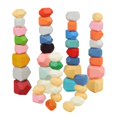 thumbnail image 2 of de Piedras para Montessori Artware Creativo Ligero Bloques de construcción de apilamiento para 46 piezas Salvador Juguetes de bloques de apilamiento, 2 of 10