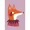 08, variant on Cute Cat Fox Dog Horse Bunny Red Polka Dots Illustration Poster Canvas Painting Print for Kids Nursery Wall Home Decor Cuadros50 x 70 cm (without frame),07