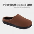 thumbnail image 4 of Wishcotton Men's House Shoes Comfy Casual Slippers Memory Foam Mule Indoor Slip On Size, 4 of 6