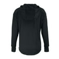 thumbnail image 3 of Women's Cutter & Buck  Black Green Bay Packers Daybreak Eco Recycled Half-Zip Hoodie, 3 of 3