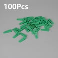 thumbnail image 1 of MYG 100 Pcs Entretoises de Carreaux en Plastique Clips de Positionnement Réutilisables Outil de Carrelage Mural, 1 of 9