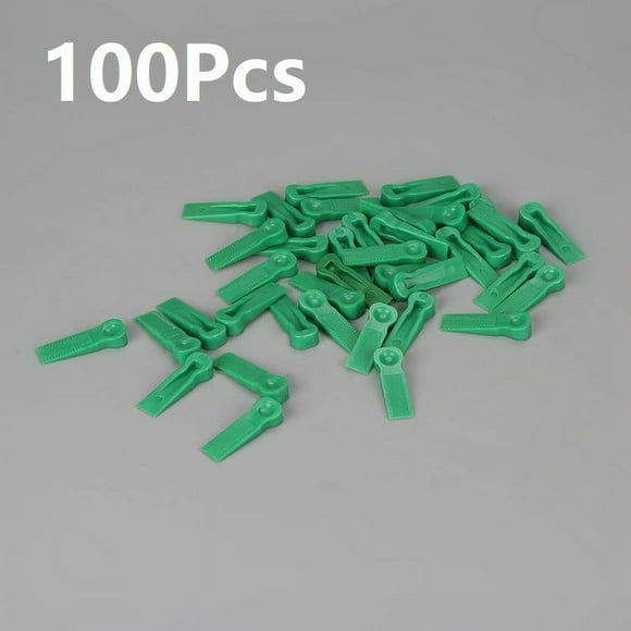 MYG 100Pcs Plastic Tile Spacers reusable positioning Clips Wall Flooring Tiling Tool
