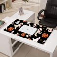 thumbnail image 3 of Long Mouse Pads for Desk,Retro Halloween Ghost Pattern Desk Mats on Top Of Desks, Desk Mouse Pad Extra Large with 3mm Non-Slip Base and Stitched Edge for Gaming,Office,Work,Home 31.5x15.7in, 3 of 5