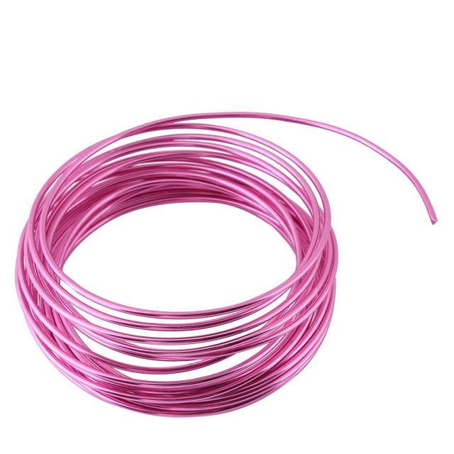 Alambre de aluminio para manualidades, 5 metros/rollo Alambre para hacer joyas Alambre de aluminio Funcionalidad versátil