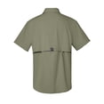 thumbnail image 3 of Men’s UPF 50+ Short Sleeve UV Protection Fishing Shirt, Breathable and Quick Dry Sage S, 3 of 7