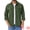 Olive Green, variant on DARING DIVA Men's Casual Workwear Long Sleeve Button Down Hiking Shirts M Olive Green
