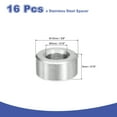 thumbnail image 2 of 16 Pcs Entretoises en Acier Inoxydable 304 3/8 Pouces OD x 3/16 Pouces ID x 3/16 Pouces Longueur(10x5x5mm) Vis Support de Bague Finition Simple Non Filetée Entretoises Rondes en Métal pour Vis M5 Boulons et Tiges, 2 of 2