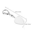 thumbnail image 2 of SKISUNO 2Pcs Clear Guitar Pick Case Portable Holder with Keychain Easy Access for Guitarists, 2 of 8