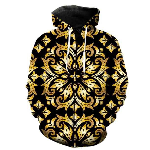 Sudadera con capucha y cremallera para hombre, estilo europeo, con estampado retro, estilo hip hop, divertida y moderna, estilo informal de primavera, con estampado 3D, estilo Harajuku para adolescent