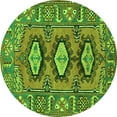 thumbnail image 1 of Ahgly Company Indoor Round Persian Green Traditional Area Rugs, 8' Round, 1 of 1