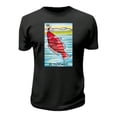 thumbnail image 3 of Playera De El Pescado De La Loteria Mexicana Color Negro Talla Mediana Marca Emil SaEs, 3 of 4