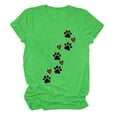 thumbnail image 1 of Fiudx Ofertas Flash Del Día Solo En Línea Camiseta de Manga Corta Estampada con Cuello Redondo a La Moda para Mujer, Camisetas Holgadas Informales, 1 of 3