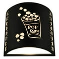 thumbnail image 2 of Meyda Lighting 9.75'W Filmstrip Popcorn Wall Sconce, Black/White Mylar - 136094, 2 of 3