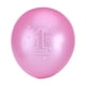 thumbnail image 5 of 10 globos de látex para bebé, cumpleaños, aniversario, decoración del banquete de boda #2 1er rosa y rojo, 5 of 6