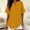 Yellow Tops, variant on CUSTG Casual Blouses For Women Simple Summer Short Sleeve Shirts V Neck Solid Color Tunic Blouses Tee Trendy Tops