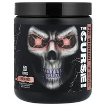 JNX Sports® The Curse Pre Workout Powder Peach Rings Pre Workout Mix for Energy and Focus, 50 Serves