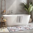 thumbnail image 2 of Pioneer Flower Floral Print Pattern Kitchen Rug Mat,Kitchen Runner Rugs Non Skid Washable,Decorative Kitchen Floor Mats for Kitchen,Sink,Laundry,17"x47.2", 2 of 7