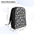 thumbnail image 4 of Haiem Lovely Penguin Backpack - Stylish and Durable 15-inch Laptop Backpack with Waterproof Oxford Fabric, 4 of 8