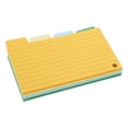 thumbnail image 3 of Giaone 100 Sheets Tabbed Index Cards 4 Colors Lined Index Cards Revision Cards, 3 of 16