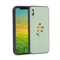 thumbnail image 1 of Compatible with iPhone XS Max Phone Case, Minimalist-Watercolour-Flower-5 Case Silicone Protective for Teen Girl Boy Case for iPhone XS Max, 1 of 1