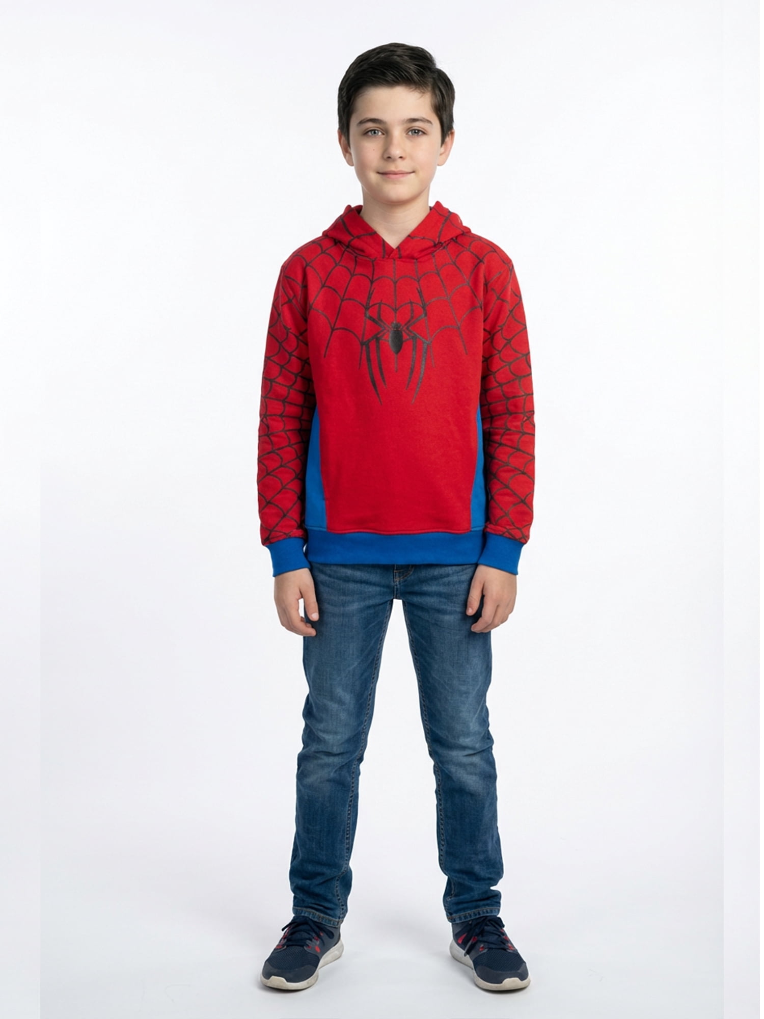 Spider-Man, Boys' & Big Boys' Graphic Cosplay Hoodie, Sizes 4-18