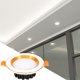 thumbnail image 4 of AC85V-265V 7W RGB+W LED Luz de techo Luz empotrada inteligente Wi-Fi controlada por teléfono inteligente, 4 of 8
