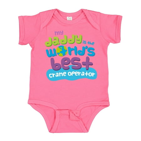 

Inktastic World’s Best Crane Operator Daddy Gift Baby Boy or Baby Girl Bodysuit