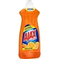 thumbnail image 4 of (9 pack) Ajax Ultra Triple Action Dishwashing Liquid Dish Soap, Orange Scent, 28 Fluid Ounce, 4 of 10