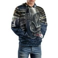 thumbnail image 5 of Football Cowboys Men's Women Vintage 3D Hooded Sweatshirt - All-Season Loose Fit Streetwear, 5 of 6