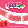 thumbnail image 5 of Wiley Wallaby Licorice 5.5 Ounce Watermelon Low Sugar Gluten Free Gourmet Soft & Chewy Australian Licorice Candy Twists, 3 Pack, 5 of 7