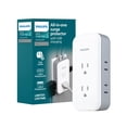 thumbnail image 1 of Regleta de alimentación Philips SPP3503GW con puertos USB-C y USB-A 490J, 1 of 7