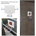 thumbnail image 4 of Mini Basketball Hoop With Balls And Pump, Mini Office Basketball Hoop With Suction Cup Sports Basketball In The Office Room For Kids, 4 of 4